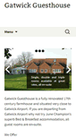 Mobile Screenshot of gatwickguesthouse.net